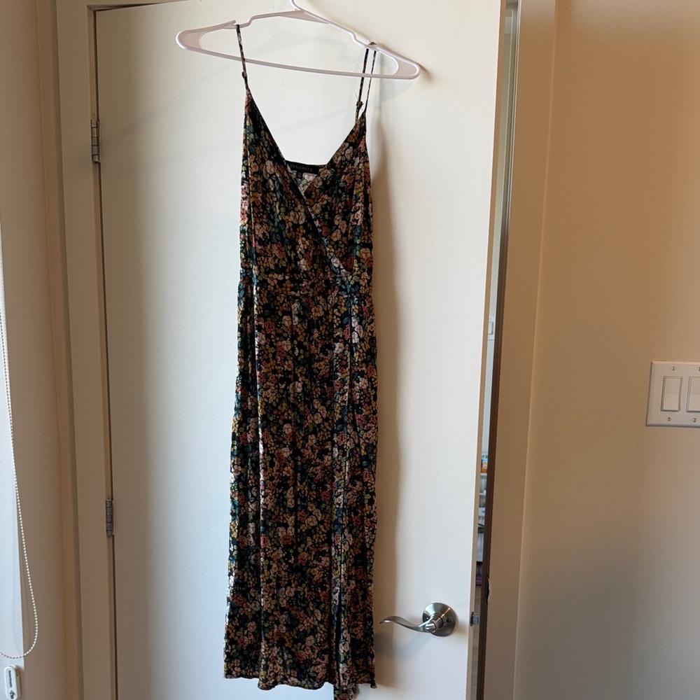 Floral sleeveless Maxi Dress